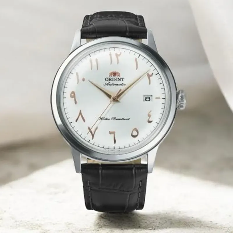 Orient Bambino V2 Arabic White Dial Men's Watch- RA-AC0038S